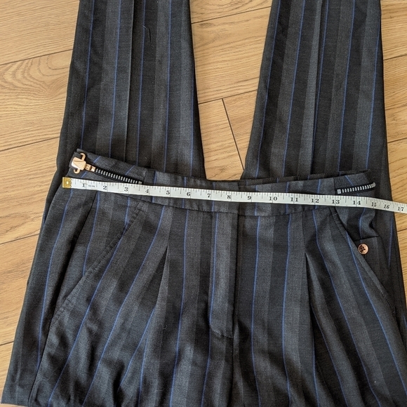 Kit and Ace pin stripe high rise dress pants - Picture 2 of 7